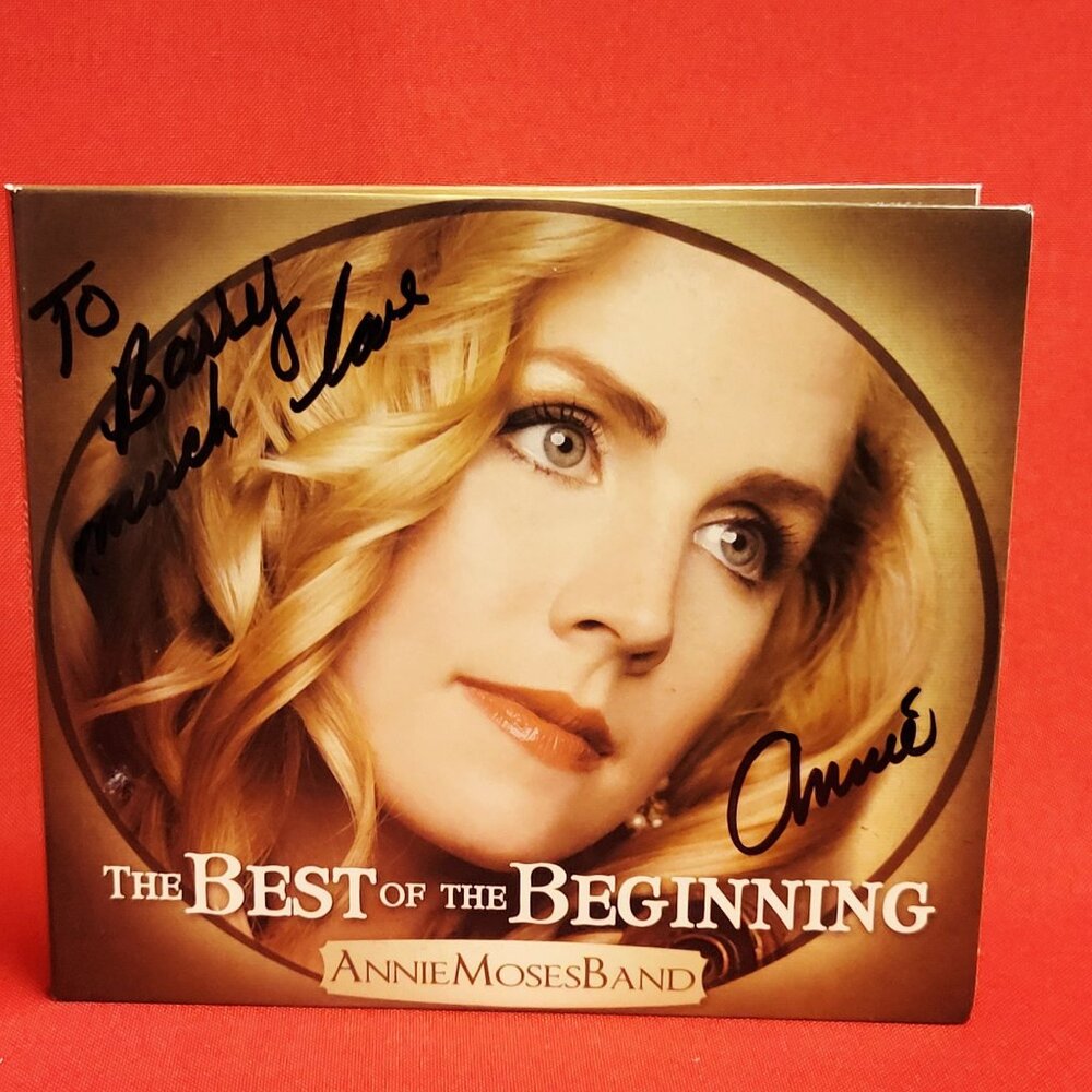 The Best of the Beginning Annie Moses Band CD 2014 Signed